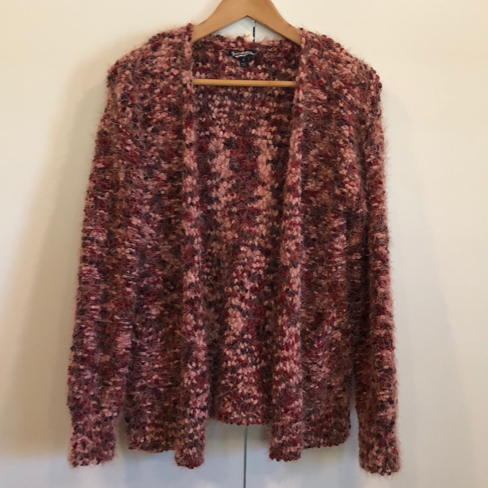 NWOT Freshman 1996 eyelash cardigan sweater